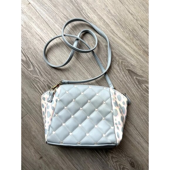 Luv Betsey - Betsey Johnson Blue, White & Pink Accent Crossbody Bag - NWT - Picture 13 of 14